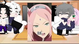 Algunos personajes de Naruto reaccionan a kakasaku sad 🌸😷 [upl. by Enilhtak]