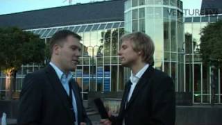 Stefan Menden von Squeakernet im Interview bei VentureTVde [upl. by Ahterod208]