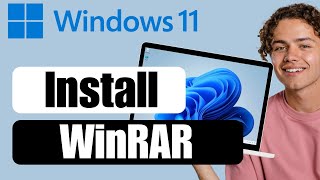 How to Download and Install WinRAR on Windows 11 [upl. by Lauralee971]