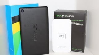 Nexus 7 2013 QiLadefunktion im Test [upl. by Lenroc]