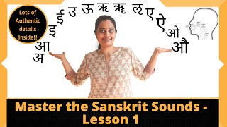 Master the Sanskrit sounds  Varnamala series episode 1 [upl. by Quincey]