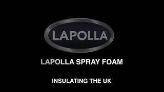 Lapolla Spray Foam insulation [upl. by Llirrem]