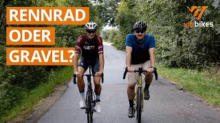 Gravel vs Rennrad  Was ist der Unterschied 😮🚴‍♀️ Für wen ist was [upl. by Gentry]