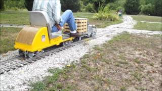 Galloping GooseRideable 75 Gauge Train on Mrtrain0tripodcom [upl. by Teodoro547]