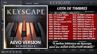 KEYSCAPE Para AUDIO EVOLUTION MOBILE 2025  AEVO Essentials V3  DOWNLOAD [upl. by Lehctim]