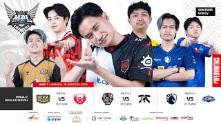 🔴 LIVE  MPL ID S14  Regular Season Hari 3 Minggu 2  Bahasa Indonesia [upl. by Anyaj]