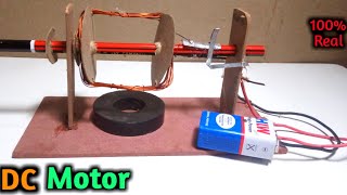 How To Make DC Motor  सबसे आसान DC Motor  Electric Motor [upl. by Knut]