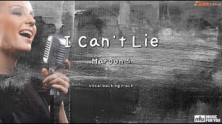 I Cant Lie  Maroon 5 Instrumental amp Lyrics [upl. by Kroo]