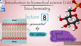 Biochemistry Dr Abbas  Lipid chemistry  Lec 8 [upl. by Saerdna]