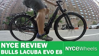 Bulls Lacuba EVO E8 Belt Drive Commuter  Electric Bike Review [upl. by Alair569]