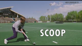 Scoop  Overhead  Aerial  Hertzberger TV  Field Hockey Tutorial [upl. by Enelahs]