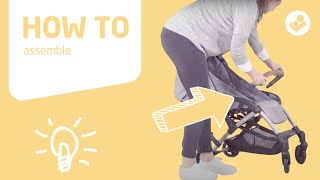 MaxiCosi  Laika stroller  How to assemble [upl. by Eissirhc]