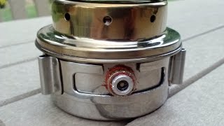 Recent score from eBay  A Tatonka Alcohol Stove with WawHikers External Fuel Feed Upgrade [upl. by Weinstock]