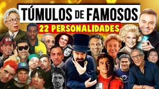 22 TÚMULOS DE FAMOSOS em TRISTE ESTADO…  Rodox [upl. by Holbrooke]