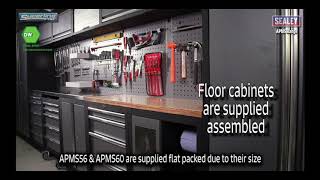 SEALEY Modular Superline Pro Storage System  DW Toolshop [upl. by Alaik]