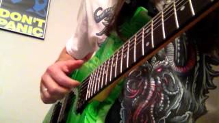 Tosin Abasi Animals as Leaders guitar slap  thump guitar lesson part 2 [upl. by Eirrot]