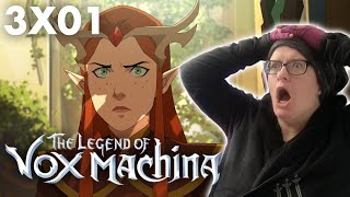 The Legend Of Vox Machina  3X01  REACTION  A Deadly Bargain [upl. by Karoly]