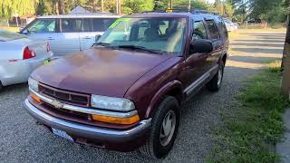 2001 Chevrolet Blazer LT 4x4 Available Right Now At Auto Sales Unlimited [upl. by Zetnauq]