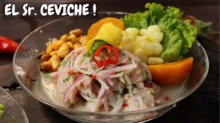 Como Preparar Ceviche Peruano en un Toque  Cocina Fácil [upl. by Trixy]