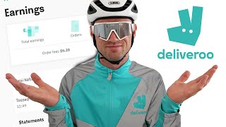 How much can a PRO CYCLIST make riding for Deliveroo [upl. by Trin]