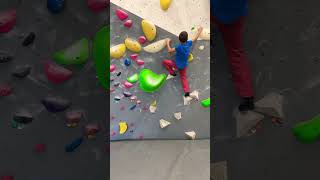 Kid boulder training bouldering climbing training lasportiva [upl. by Einaled]