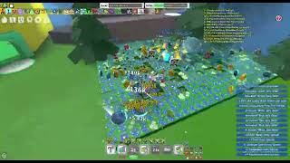 Ultimate pine tree boost 500 MILLION a second  Bee swarm simulator [upl. by Carbrey701]