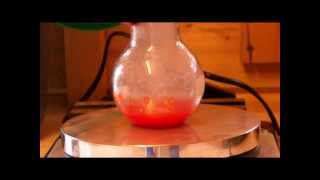 Experiment Nr 44 Sythesis of phenolphthaleinMaking phenolphthalein [upl. by Lerner]