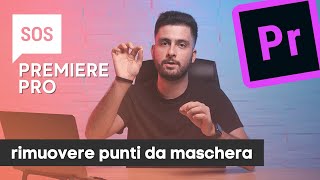 Come rimuovere un punto dal tracciato di una maschera in Premiere Pro  SOS 🆘 Premiere [upl. by Sondra711]