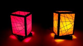 How to make a night lamp [upl. by Itsrik]