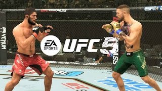 khabib vs conor mcgregor full fight ufc [upl. by Raasch458]