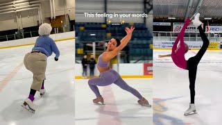 New Ice Skating TikTok Compilation December 2023 figureskating [upl. by Ynnel657]