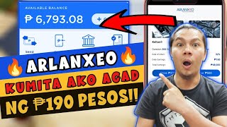 ARLANXEO PLATFORM KUMITA AGAD AKO NG ₱190 PESOS BAGONG EARNING WEBSITE OCTOBER 24 2024 [upl. by Tebor938]