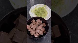 Dubai Viral Kunafa pistachio Chocolate 🍫 🤩✨ trendingonshorts youtubeshorts [upl. by Eseret]