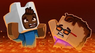 Gmod Death Run Funny Moments  Minecraft Lava Jump Fail Funny Moments [upl. by Bandur251]