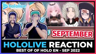 BEST OF HOLO EN  SEPTEMBER 2022 REACTION  HOLOLIVE HIGHLIGHTS [upl. by Aikym]