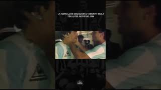 La arenga del Diego y Brown previo a la final con Alemania De esos videos que por ahí no viste… [upl. by Kinson905]