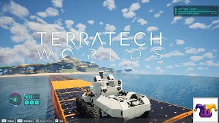 TerraTech Worlds  Episode 4  Starting on a new base and scrapping enemy tech Pt 1 [upl. by Ettegirb]