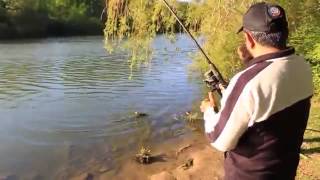 Fishing at Welland park st catharines [upl. by Pinter]