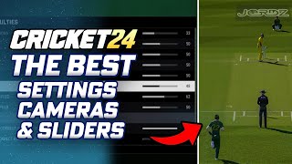 Cricket 24  My Gameplay Difficulty  Camera amp Slider Settings [upl. by Yasui]