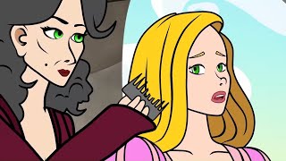 Rapunzel Cartoon  Fairy Tales and Bedtime Stories for Kids  Story time  Storytime [upl. by Irvine]