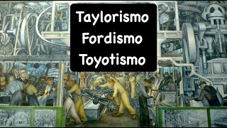 Fordismo Taylorismo Toyotismo para o CNU [upl. by Thorley]