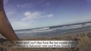 Surfing Sebastian inlet and hobe sound fl [upl. by Higginson297]