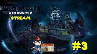 I Cant Stop Thinking About Projectors Man  Epic Mickey Rebrushed Stream 3 [upl. by Belloir]