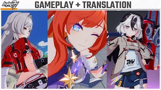 Honkai v73 Gameplay and Skill Translation  Senadina Coralie Helia Dreamseeker Songque [upl. by Htidra]