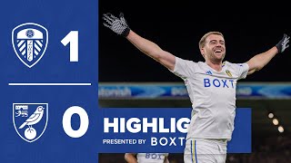 Highlights Leeds United 10 Norwich City  Bamford strikes again [upl. by Clements]