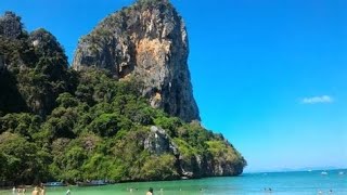 Railay Beach Thailand A walking tour Must watch till end [upl. by Fital]