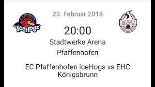 EHC Königsbrunn  EisHogs [upl. by Irahcaz]