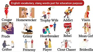 Slang words  English Words  English Vocabulary  Daily use english words  Action verbs [upl. by Peonir]