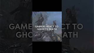 Gamers React to Ghosts Tragic Death shorts [upl. by Nodab]