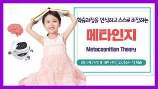 메타인지이론  metacognition [upl. by Ortiz]